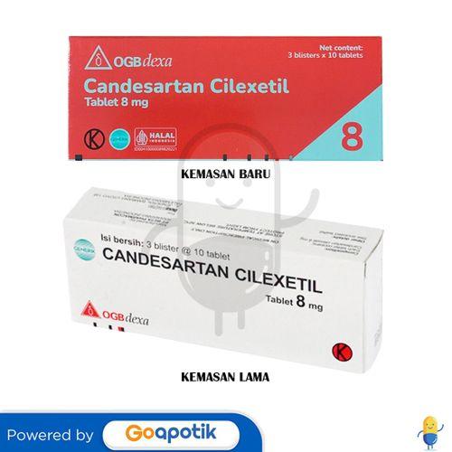 Gambar CANDESARTAN CILEXETIL OGB DEXA MEDICA 8 MG BOX 30 TABLET / HIPERTENSI dari Apotek Clara Jaya By GoApotik undefined Tokopedia