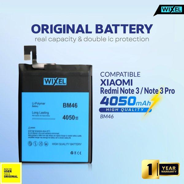 Jual WIXEL ORIGINAL Baterai XiaoMi BM46 Redmi Note Note Pro