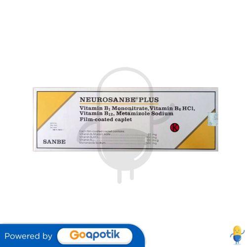 Gambar NEUROSANBE PLUS BOX 100 KAPLET dari Apotek Sumber Abadi 2 undefined Tokopedia