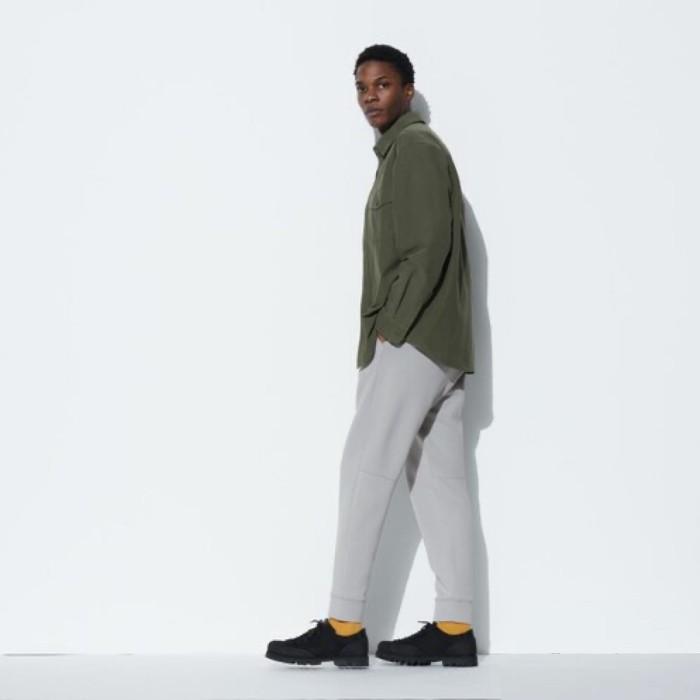 Gambar Uniqlo Men Pants Celana Sweat Dry Stretch Jogger Training Pria Gray (Best Quality) dari UNIQLO Office Store undefined Tokopedia
