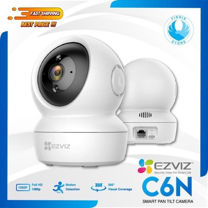 Gambar EZVIZ C6N 2MP / 4MP Home Dome Smart Wireless IP Camera CCTV - C6N 2MP WHITE dari Finnix Store undefined Tokopedia