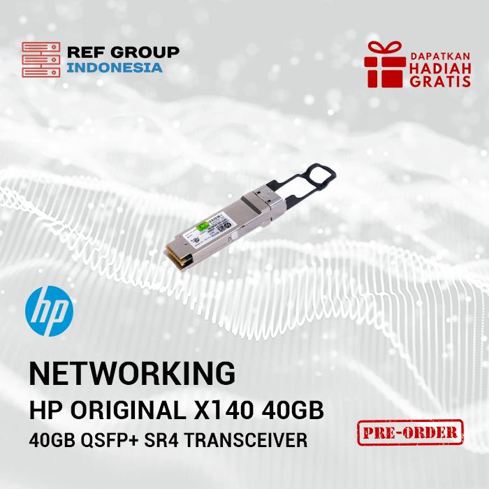 Gambar HP Original X140 40Gb QSFP+ SR4 Transceiver JG325A 150m 850nm LWL MPO MTP 40GBASE-SR4 MMF dari PT REF GROUP INDONESIA undefined Tokopedia