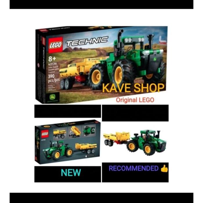 Gambar LEGO 42136 Technic : John Deere 962OR 4WD / LEGO 42157 Technic : John Deere 948L - II Skidder MURAH - 42136 dari MAD Play undefined Tokopedia