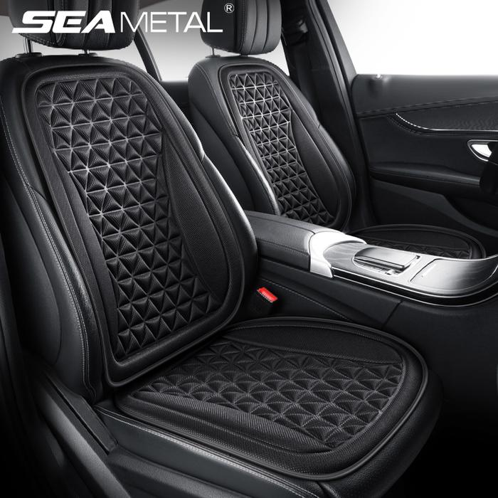 Jual Breathable Fabric Car Seat Cover 3D Triangular Bump Buttocks