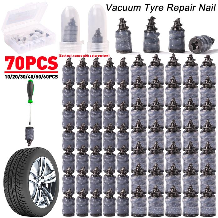 Jual 70-10PCS Universal Vacuum Tyre Repair Set For Car Motorcycle