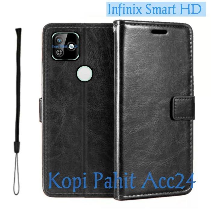 Gambar Case Untuk Infinix Smart Hd 2021 X612 X612b Flip Cover Wallet Sarung Hp Casing Dompet Flip Magnet - Hitam, Smart Hd dari Tripel X Indonesia undefined Tokopedia