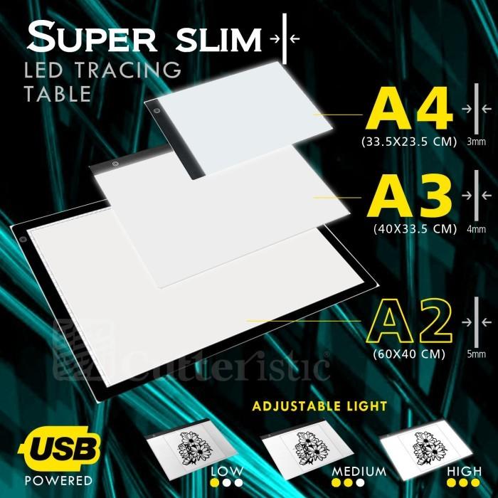 Gambar Tracing Board Led A4 A3, Papan Jiplak Lht Pad Gambar Drawing Terbaru dari cv andala java undefined Tokopedia
