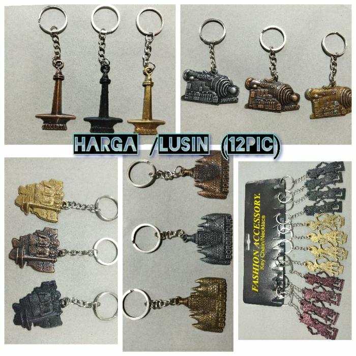 Gambar Gantungan Kunci Monas/Kota Tua/Ondel Ondel/Borobudur/Wayang.Harga Di Atas Harga/Lusin(12Pic) (Best Quality) dari Souvenir Office Market undefined Tokopedia