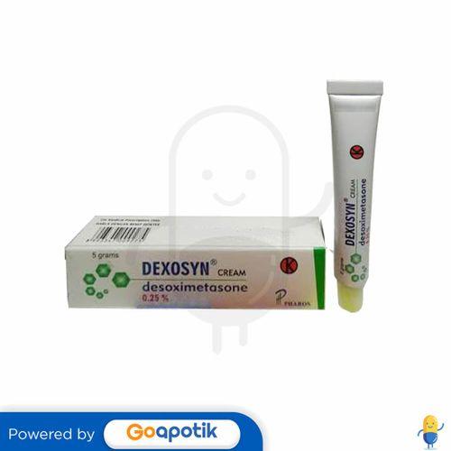 Gambar DEXOSYN 0.25% CREAM TUBE 5 GRAM dari Apotek Kosambi By GoApotik undefined Tokopedia