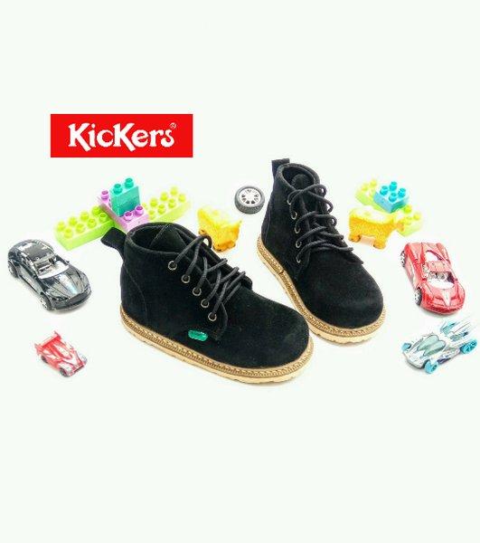 Sepatu Anak Sepatu Boot Anak Sepatu Kickers Anak Kids Shoes Sepatu Kickers  Boot Anak Black