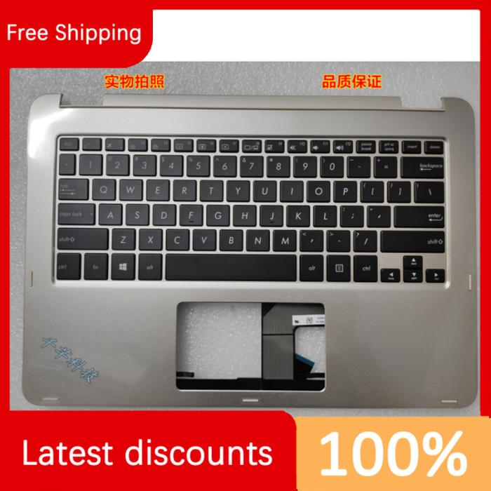 Jual For asus TP301 TP301U TP301UA TP301UJ C Case US Keyboard Gold