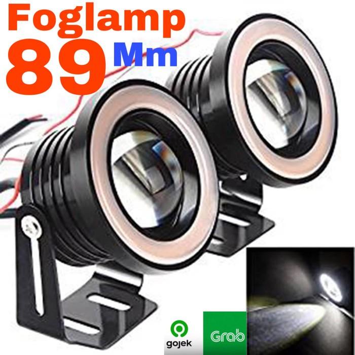 Gambar ID | FOGLAMP ANGEL EYE COB 89 MM WATERPROOF UNIVERSAL CAR USE | FOGLIGHT - Putih dari Stingray ID&#39; undefined Tokopedia