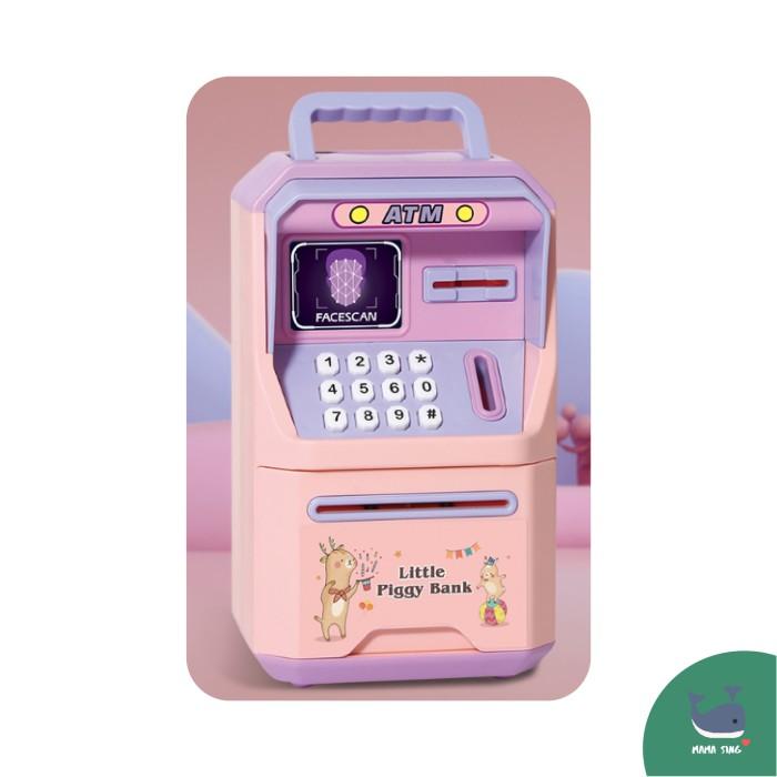 Gambar MAMA SING Celengan F Recognition Mainan Tabungan Edukasi Anak - Pink dari Basbasfore undefined Tokopedia