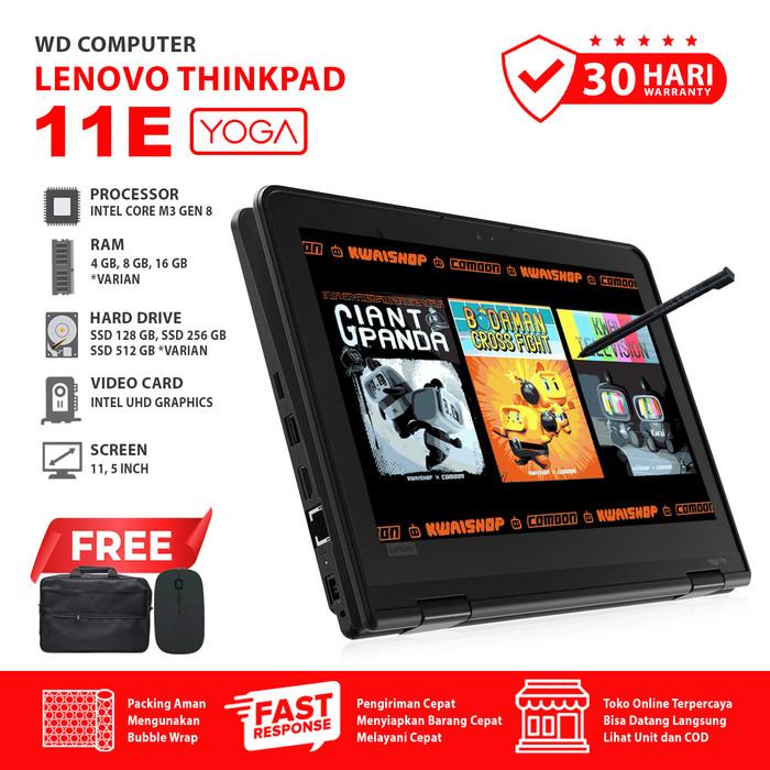 Lenovo Yoga 11e Intel Core I5 Gen I Ram Gb I Stylus Pen I Windows 10 I  Mouse Dan Tas