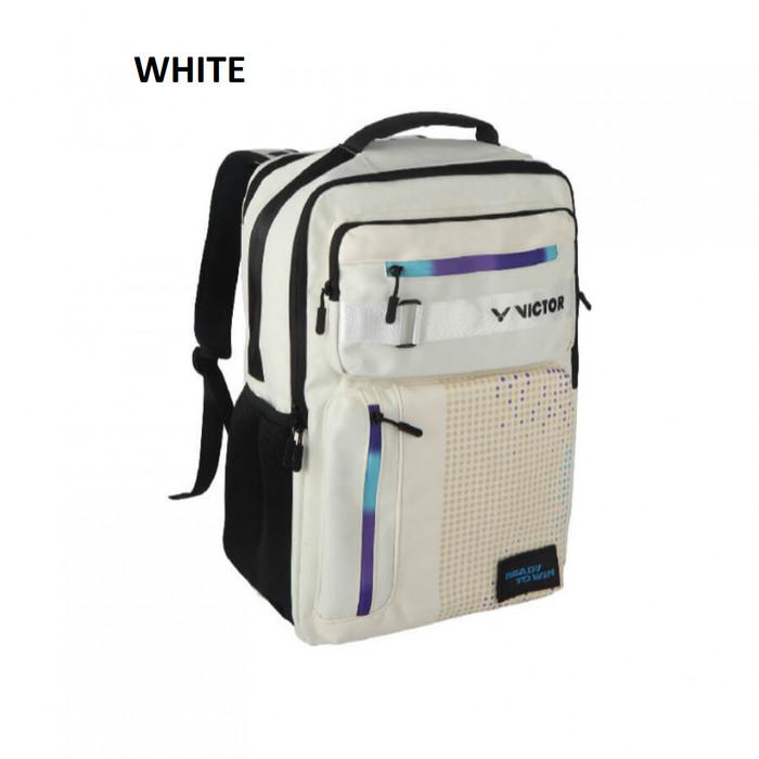 Gambar VICTOR BR5017 Badminton Backpack Bag Vibrant - Tas Raket Bulutangkis - Putih dari nopihijab546 undefined Tokopedia