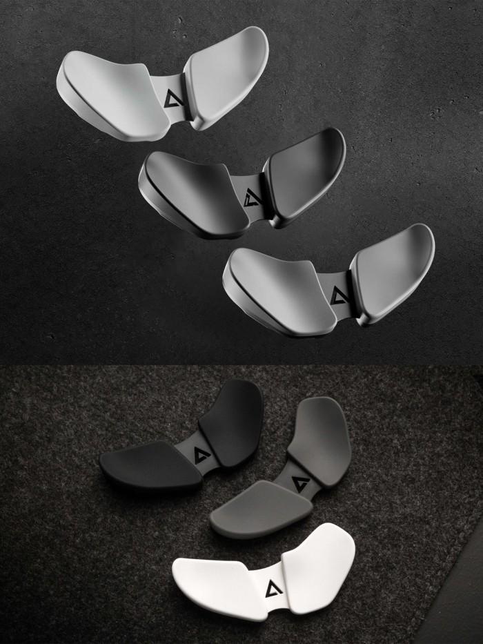 Gambar ALAS MOUSE DELTAHUB CARPIO ERGONOMIC WRIST REST HEALTHY MOUSEPAD WORK - Right S Grey dari TCom plazz undefined Tokopedia