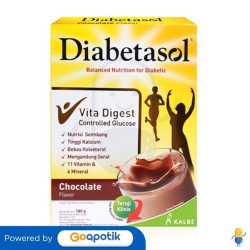 Gambar DIABETASOL 180 GRAM RASA COKLAT BOX dari Apotek Berkat Koja Jakut by GoApotik undefined Tokopedia