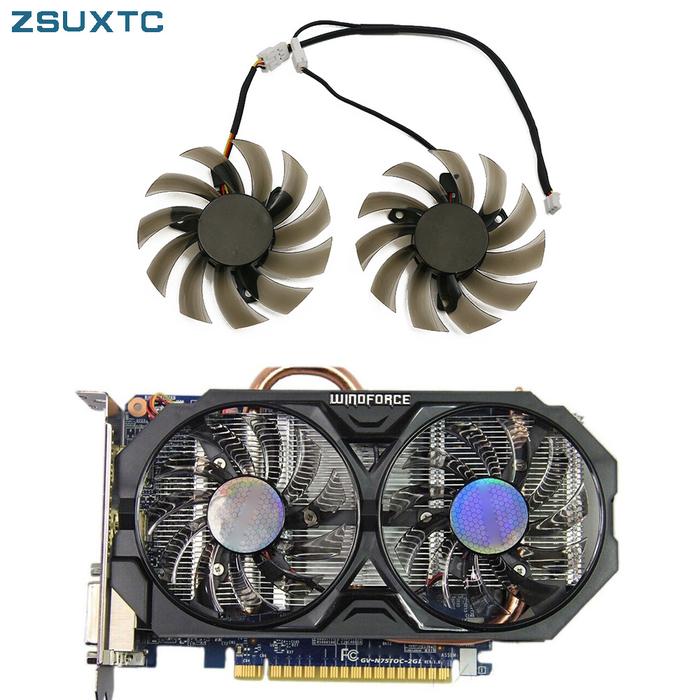 Jual T128010SM Gigabyte N460 GTX 670 580 560 Ti Video Card Fan