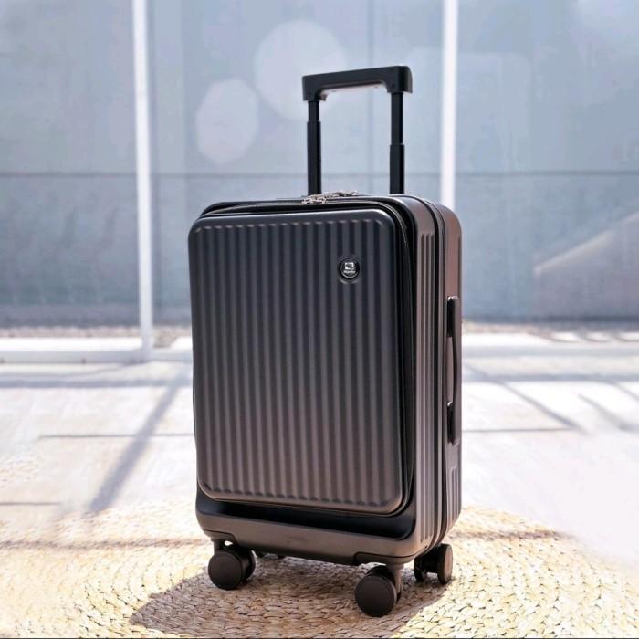 Gambar SALE TERLARIS HANKE HK006 KOPER LAPTOP 20 INCH KABIN PESAWAT 4 RODA 360 ROTASI ORI READYY - Hitam dari toko hica undefined Tokopedia
