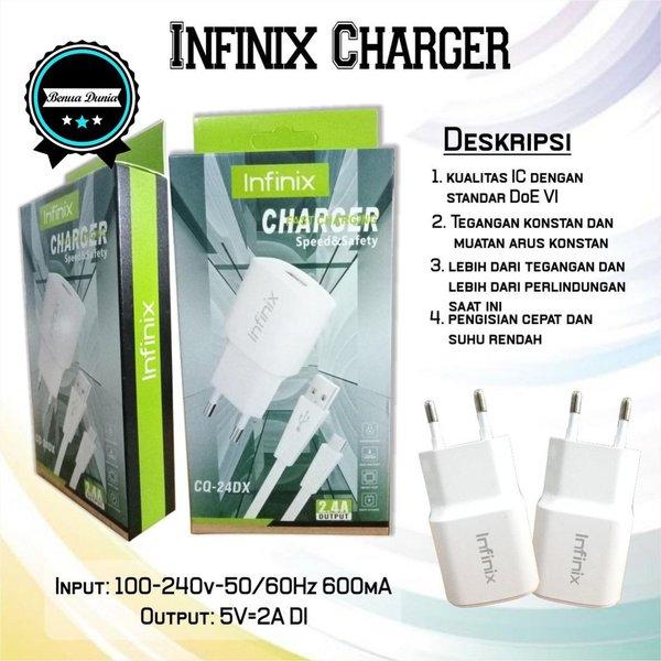Jual Charger Infinix 9V -2A Original Fast Charging Kabel Micro USB