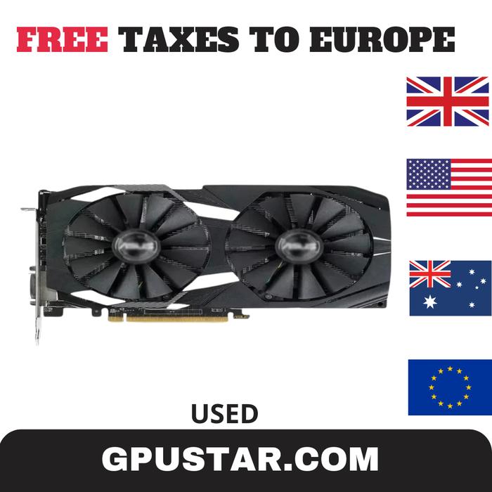 Jual 2024 Used ASUS Graphics Cards AMD RX 590 8GB GDDR5 Mining GPU