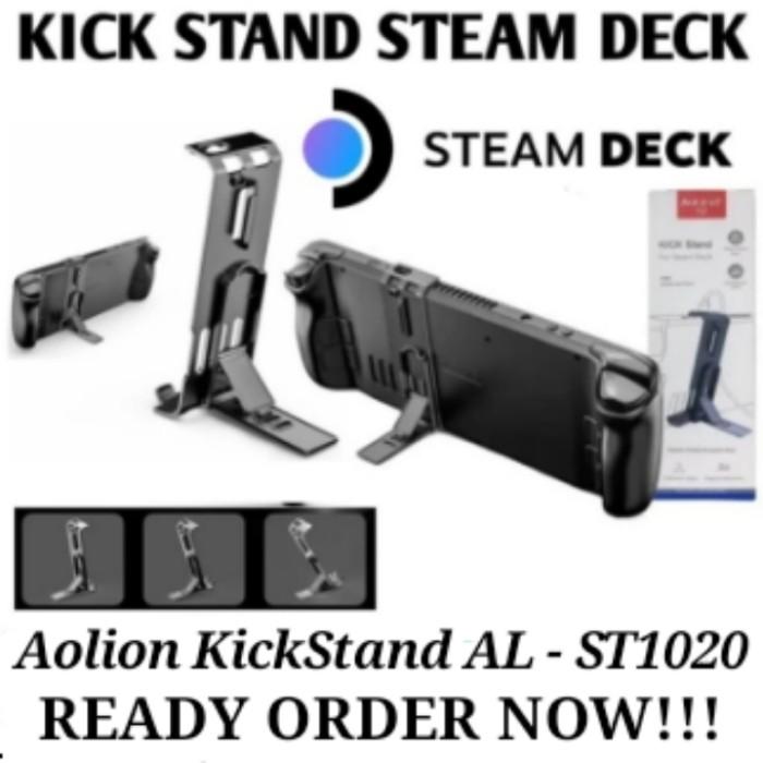 Gambar SALE TERLARIS KICK STAND SREAM DECK BRACKET STEAM DECK STAND - KICK STAND STEAMDECK READYY dari akilah celuler undefined Tokopedia
