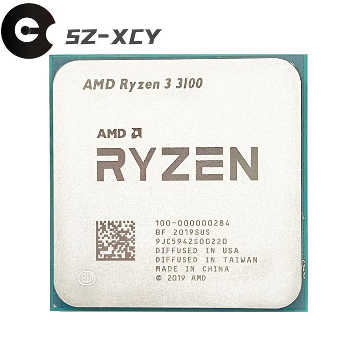 Jual AMD Ryzen 3100 R3 3100 GHz Quad-Core Eight-Thread 65W