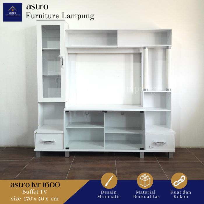 Gambar BUFFET TV / LEMARI TV MINIMALIS SIMPLE DAN ELEGANT - Putih dari Expetaxia Shop undefined Tokopedia