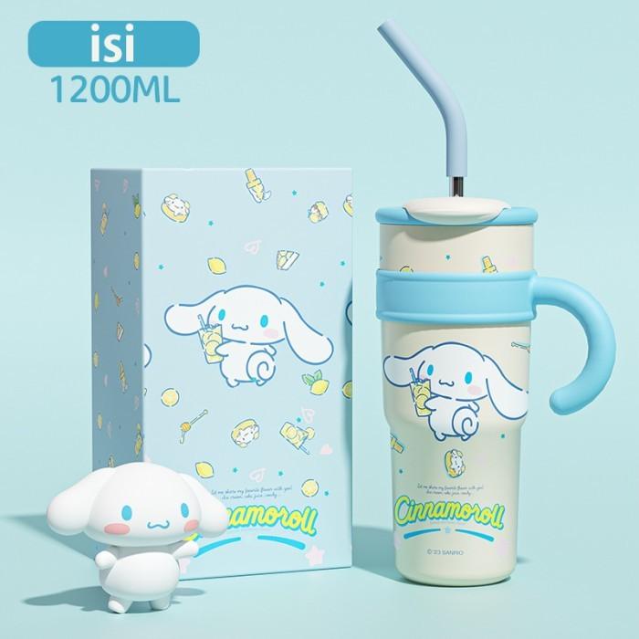 Gambar SALE TERLARIS ORIGINAL SANRIO LICENSE BOTOL MINUM TERMOS TUMBLER MUG KARAKTER SANRIO DISNEY ANAK 316 304 STAINLESS STEEL 1200 ML CINNAMOROLL POCHACCO MY MELODY MICKEY MOUSE THUMBLER READYY - Cinnamoroll dari KotakPersegi_ undefined Tokopedia