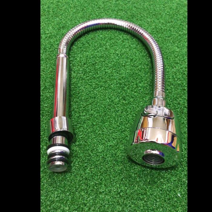 Gambar SAMBUNGAN KEPALA LEHER SINK 2IN1 SC50-HEAD FLEKSIBEL KERAN ANGSA 50CM - SC50 dari Toko Merria undefined Tokopedia