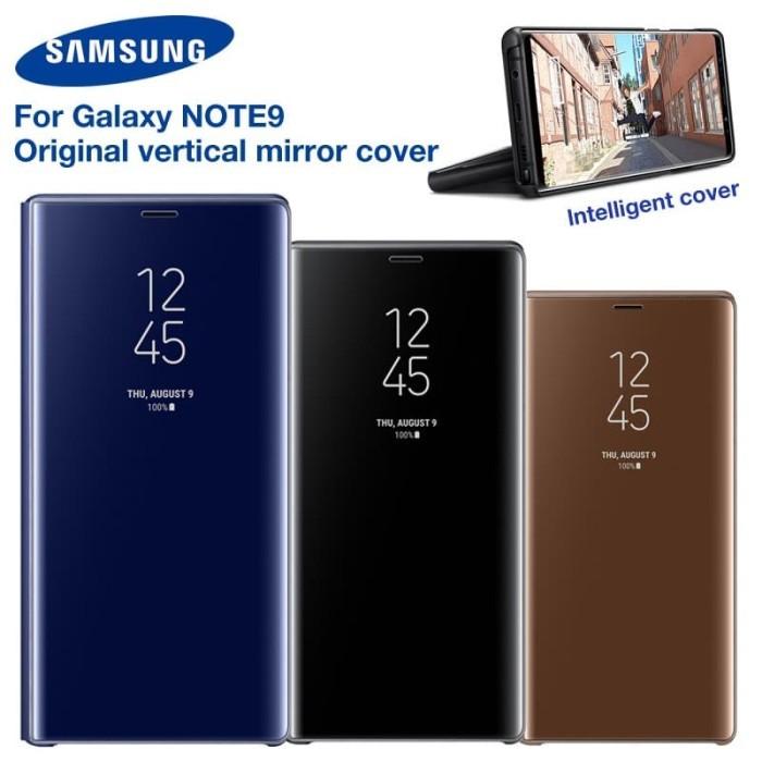 Jual Sale Terbatas Flip Clear View Standing Cover Samsung Note