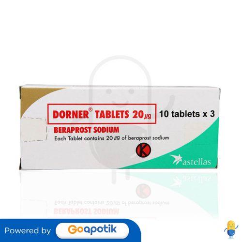Gambar DORNER 20 MCG BOX 30 TABLET dari Apotek Kosambi By GoApotik undefined Tokopedia