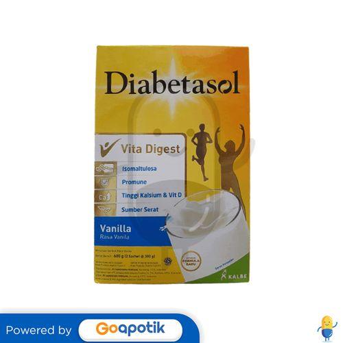 Gambar DIABETASOL SUSU RASA VANILA 600 GRAM BOX dari Apotek Berkat Koja Jakut by GoApotik undefined Tokopedia