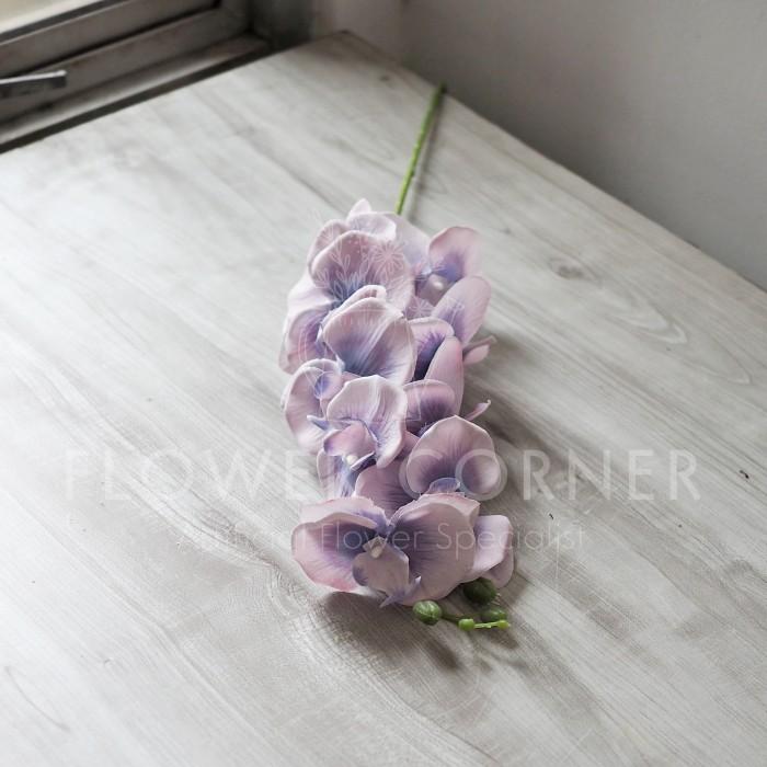 Gambar Bunga Artificial Anggrek Bulan Kain Bold Color (B23196) - Ungu Muda dari Wydchen undefined Tokopedia