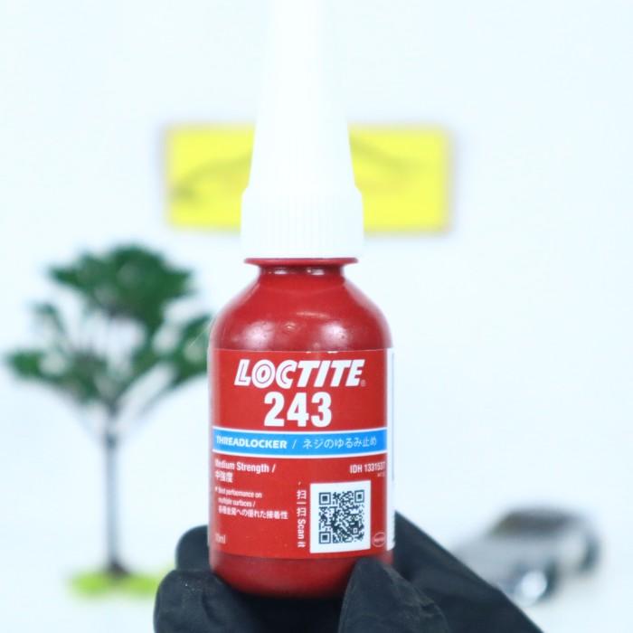 Gambar PartsReady- LEM THREADLOCK LOCTITE 243 - THREADLOCK MEDIUM STRENGHT - LEM BAUT dari safrudinaw undefined Tokopedia