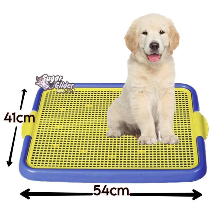 Jual BEST PET TRAY TOILET TEMPAT PIPIS POOP PEE TRAINING PAD ALAS