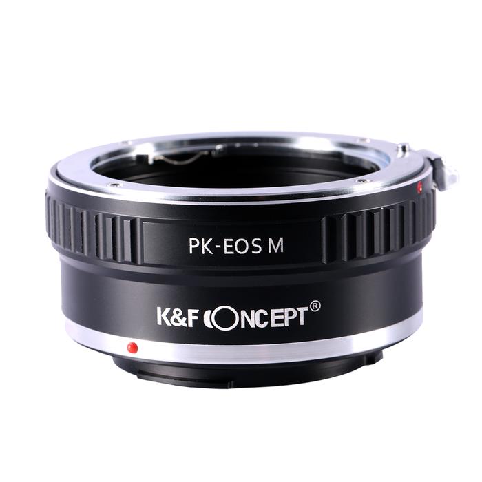 Jual K&F Concept Pentax K PK Mount Lenses to Canon EOS M Camera