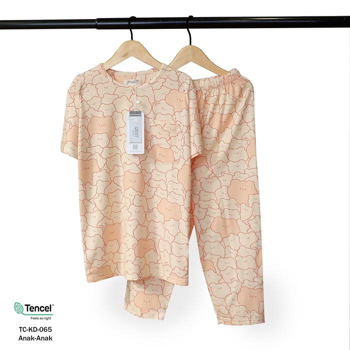 Gambar GREET NIGHT WEAR - PIYAMA PENDEK PANJANG TENCEL ANAK MIX (TC-KD) PP (4) - TC-KD-065, SIZE 14 dari greetnightwear undefined Tokopedia