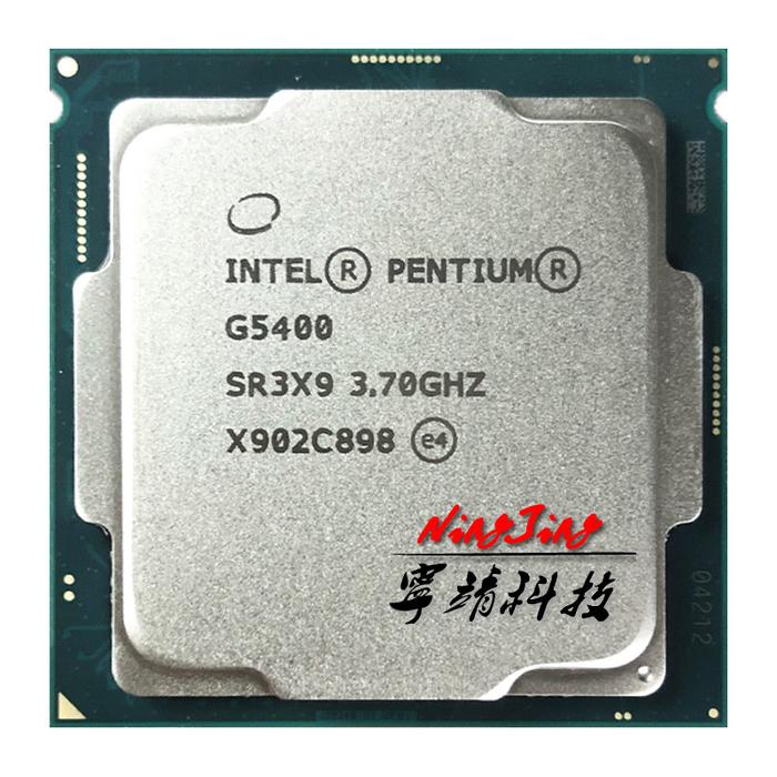 Cpu Intel Core G5400 Intel Pentium G5400 37 Ghz Used Dual-core