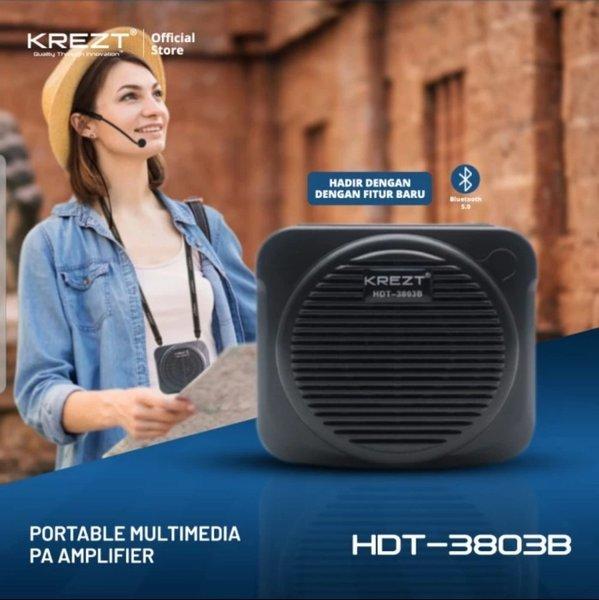 Gambar Waistband Kretz HDT 3803 NV Speaker Pinggang Dengan headset dari agnesi_st0re undefined Tokopedia