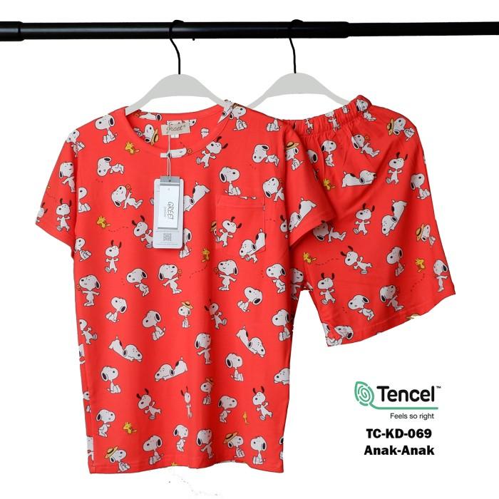 Gambar GREET NIGHT WEAR - PIYAMA PENDEK PENDEK TENCEL ANAK TC-KD- / H (5) - TC-KD-069, SIZE 4 dari greetnightwear undefined Tokopedia