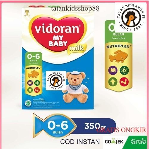 Gambar Vidoran My Baby Milk 0 6 Bulan Dan 12 Susu Formula Pertumbuhan Bayi 350gr MyBaby -  0 - 6 350gr dari tatan kids shop undefined Tokopedia