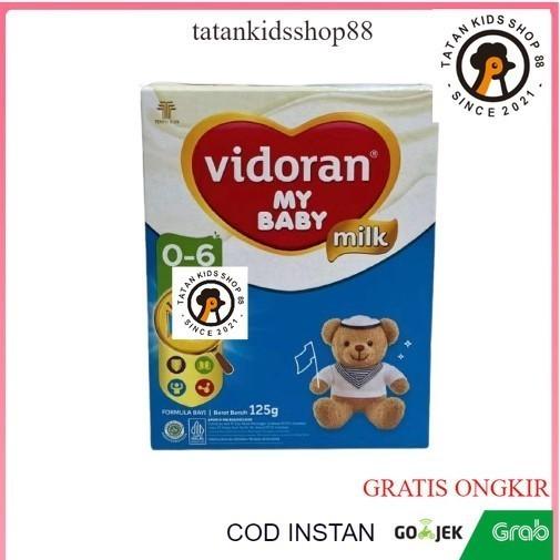 Gambar Vidoran My Baby Milk 575gr 350gr 125gr 0 6 Bulan Dan 12 Susu Formula Pertumbuhan Bayi MyBaby - 0-6 125gr dari tatan kids shop undefined Tokopedia
