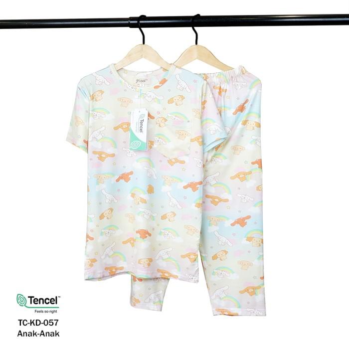 Gambar GREET NIGHT WEAR - PIYAMA PENDEK PANJANG TENCEL ANAK MIX (TC-KD) PP (4) - TC-KD-057, SIZE 4 dari greetnightwear undefined Tokopedia