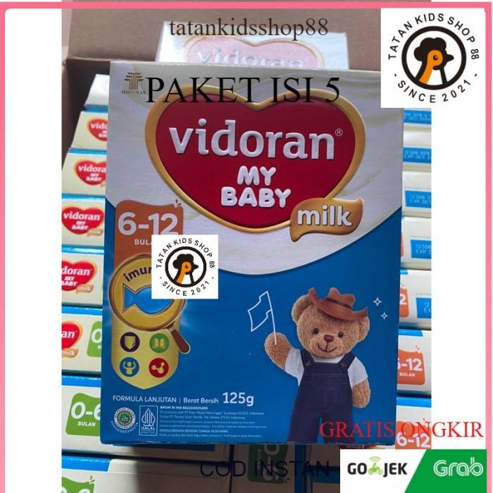 Gambar Vidoran My Baby 0 6 Bulan 125gr Sampai 12 Paket Isi 5 Susu Formula Pertumbuhan Bayi Sufor MyBaby - VID 0-6 ISI 5 dari tatan kids shop undefined 5 Tokopedia