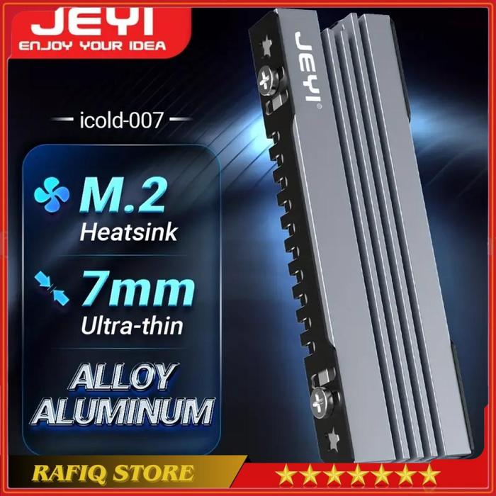 Jual JEYI Heatsink NVMe SSD Pendingin Aluminium Alloy JY366
