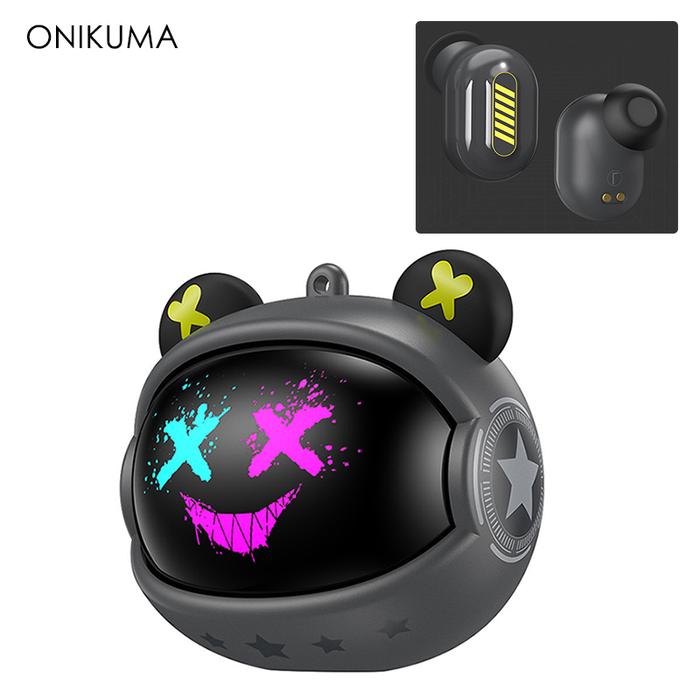 Gambar ONIKUMA Earbuds True Wireless Earphone Noise Cancelling Support Bluetooth 5.3 Headset HIFI Game Sports In-Ear Headphone With Mic dari Wrudestro Store undefined Tokopedia
