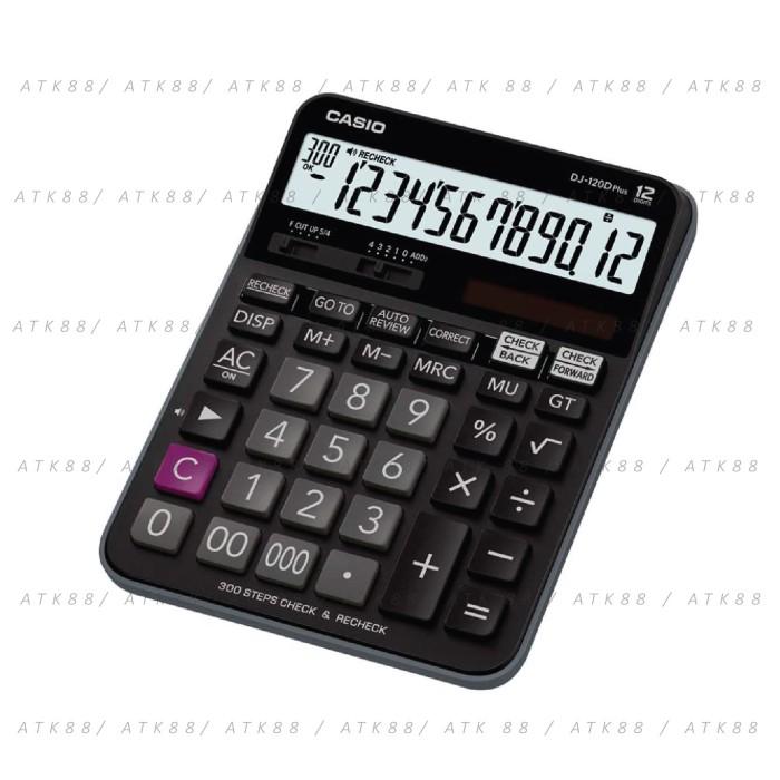 Jual PROMO CASIO CALCULATOR DJ 120D PLUS NEW Kota Tangerang