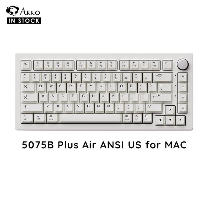 Gambar Akko 5075B Plus Air 75% Mechanical Gaming Keyboard 3/5 Pin Hot Swap Three-Modes RGB MAC 2.4GHz Wireless/USB Type-C/Bluetooth 5.0 dari Wrudestro Store undefined Tokopedia