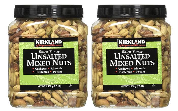 Gambar Kirkland S Mixed Nuts Extra Fancy Unsalted 2.5 Pound Pack Of 2 dari freshhland9 undefined Tokopedia